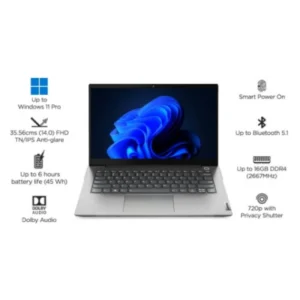 Lenovo ThinkBook Nbln G2- 14" intel® Core™ i5-1135G7 - SSD - 8GB RAM - 256GB ROM - Windows 11p 20vd00teue